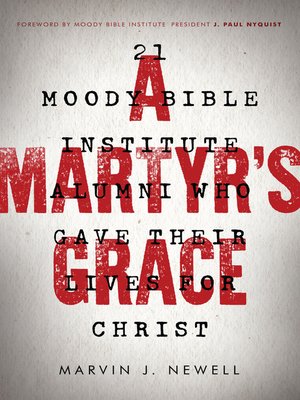 cover image of A Martyr's Grace